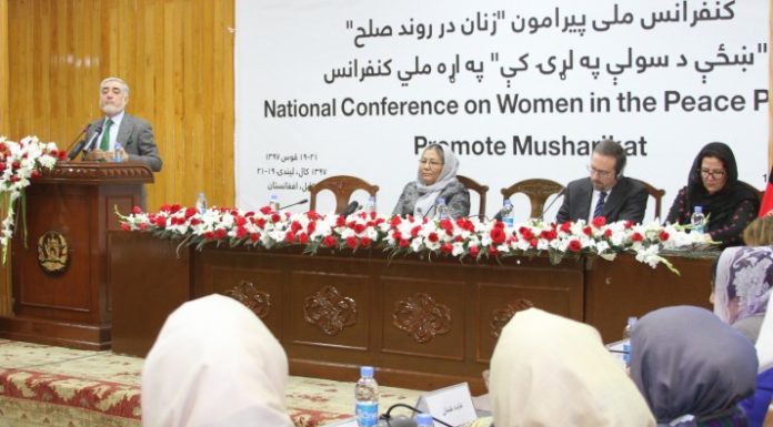 Afghan Women Meet To Advocate For Women in Peace Process