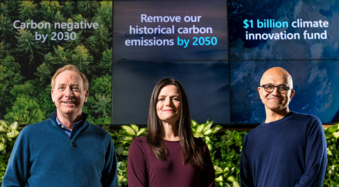 Microsoft Pledges to be Carbon Negative by 2030