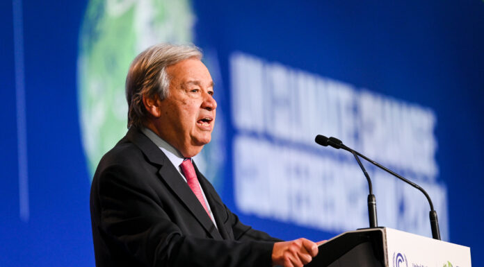 UN Secretary-General: Humanity’s Addiction to Fossil Fuels is Killing Us