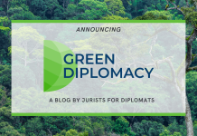 Birth of a New Blog: “Green Diplomacy”